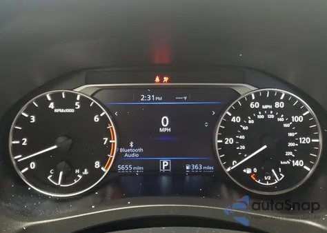 2025 Nissan Altima Sv z USA, uszkodzony, nr VIN 1N4BL4DV0SN369143